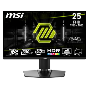  شاشة ام اس ئاي MAG 255PXF - 24.5 انج - 300 هيرتز - 0.5 مللي ثانية زمن الاستجابة - FHD - اسود 