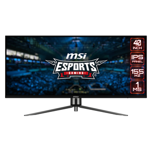  MSI 40-Inch 9S6-3EA54H-017 - Flat Monitor - 155Hz - 1 ms (MPRT) - 3440x1440 (UWQHD) 