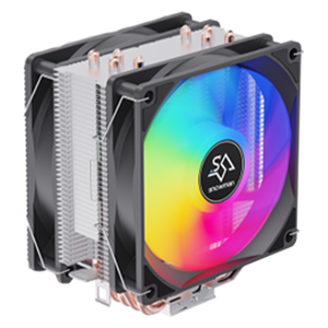  مبرد هوائي إكس دي كوليكشن C400 - معالج TDP 160 واط - 4 أنابيب نحاسية - مروحة 120 ملم ARGB 