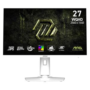  شاشة ام اس ئاي MAG 274QRFW X32 - 27 انج - 320 هيرتز - 0.5 مللي ثانية زمن الاستجابة - WQHD - ابيض 