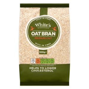  نخالة الشوفان البيضاء، قطع متوسطة - 500 غ 