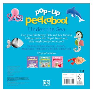  Pop-Up Peekaboo! Under The Sea - English - Paperback 