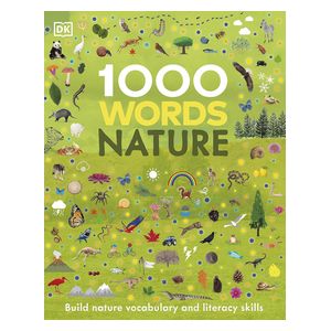  كتاب 1000 كلمة: الطبيعة - انكليزي - غلاف ورقي 