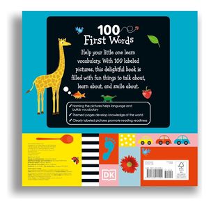 كتاب 100 كلمة أولى - انكليزي - غلاف ورقي