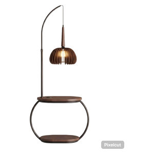  1st Shine Floor Lamp Walnut 