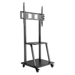  حامل تلفاز متحرك لومي - 65-100 انج - T1035M - اسود 