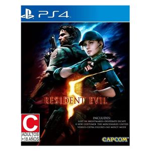 لعبة بلي ستيشن 4 - RESIDENT EVIL 5