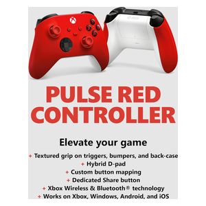  Xbox Series S Wireless Joystick - Red 