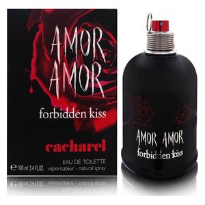 Amor Amor Forbidden Kiss by Cacharel for Women - Eau de Toilette, 100ml