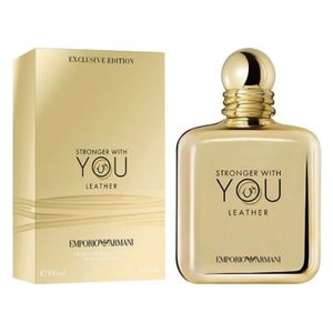  Stronger With You Leather Gold by Giorgio Armani for men EDP, 100ml 