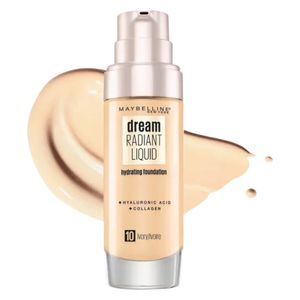  كريم أساس سائل دريم ساتين من مايبيلين 30 مل , 10 - ايفوري 