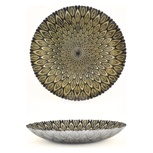 Gallery Home Serving Bowl - 40 cm - Black & Gold
