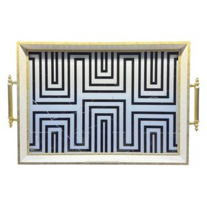 صينية تقديم كالاري هوم - 014 -31×46 cm - أسود