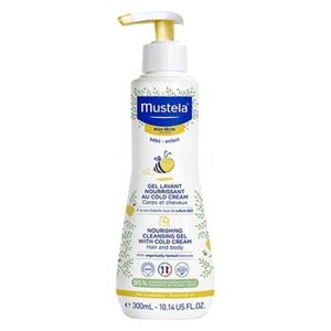 Mustela With Cold Cream & Bee Wax Nourishing Washing Gel - 300 ml