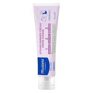Mustela 1 2 3 Vitamin Barrier Diaper Change Cream - 50ml