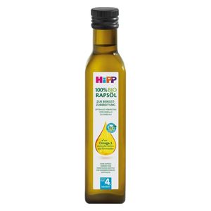  زيت بذور اللفت العضوي للأطفال والرضع من HiPP , 250 مل 