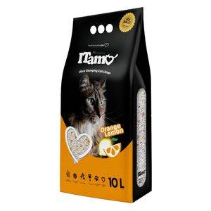  ITamo Ultra Clumping Cat Litter - Orange & Lemon Scented, 10L 