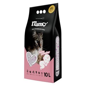 ITamo Ultra Clumping Cat Litter - Baby Powder Scented, 10L 