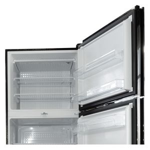 Elryan RF610LE-B - 16Ft - Conventional - Refrigerator - Black Glass