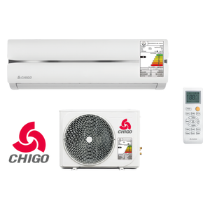  Chigo CT3HS-24000 - Wall Mounted Split AC - 2 Ton - Heating and Cooling - White 