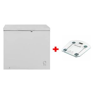  Hisense FC26DT4SAW - 9ft - Chest Freezer - White + HAUSBERG HB-6001C - Personal Scale 