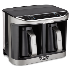 Fakir Kaave Dual Pro Turkish Coffee Machine - Coffee Maker - Silver