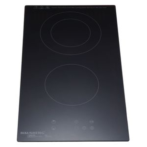  طباخ هاوسبيرغ كهربائي - 2 مشعل - HB-1536 - اسود زجاجي 