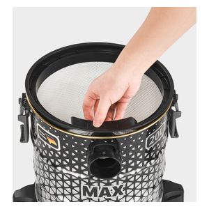 KARCHER DVAC1800 - Drum Vacuum Cleaner - Black-White
