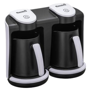  HAUSBERG HB-3820AB - Coffee Maker - Black-White 