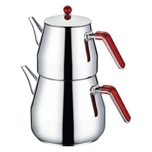  ابريق صنع الشاي - K-1025 - ستانلس ستيل 
