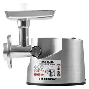 HAUSBERG HB-3445 - Meat Grinder - Silver