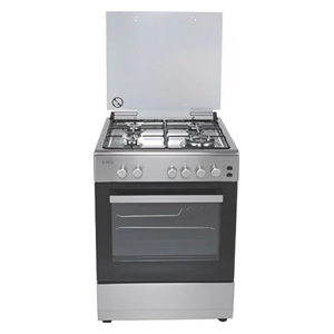 طباخ سمفر غازي - 4 مشاعل - F6402SGWH-FFD - سلفر