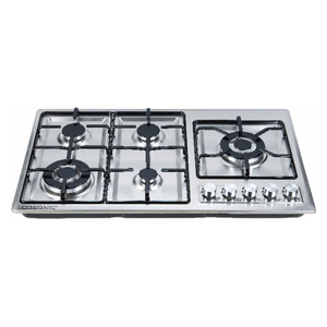  طباخ داخلي غازي جوسونيك - GGC-3290 - سلفر - 5 مشاعل 