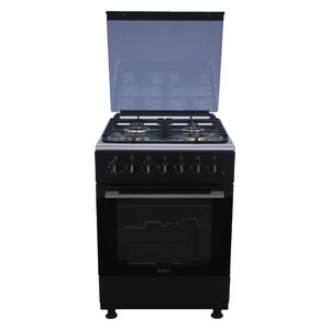  طباخ غازي داما - 4 مشاعل - RCD60B - اسود 
