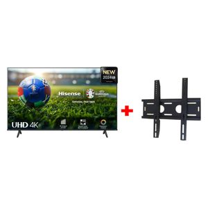  شاشة هايسنس 50-انج فئة 50A61N - سمارت - HD - LED - إصدار 2024 + حامل شاشة النور - MODEL 140 - اسود 