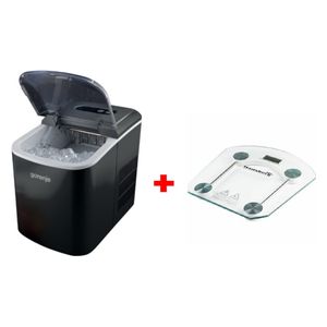  Gorenje IMC1200B - Ice Maker - Black + HAUSBERG HB-6001C - Personal Scale 