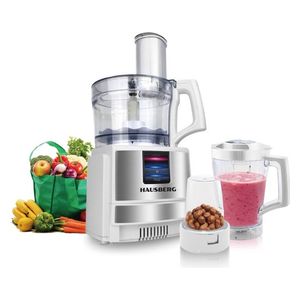 HAUSBERG HB-7522AB - Food Processor - White 