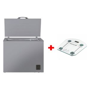  مجمدة افقية هايسنس - 9 قدم - FC26DT4SAT - رمادي + ميزان شخصي هاوسبيرغ - HB-6001C 