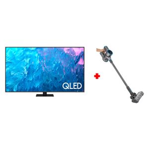  Samsung 55-Inch Q70CA Series - Smart - 4K - QLED - 100Hz - 2023 Model + Fakir X-Plus-7286 - Handheld Vacuum Cleaner 