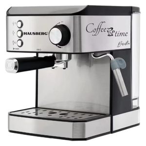  HAUSBERG HB-3725IN - Coffee Maker - Silver 