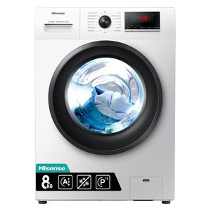  Hisense WFQP8012WS - 8Kg - 1200RPM - Front Loading Washing Machine - White 