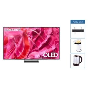 Samsung 65-Inch S90C Series - Smart - 4K - OLED - 144Hz + Tv bracket Alnour model 160 + Popcorn maker Hausberg + Hausberg kettle