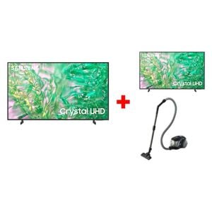 شاشة سامسونج 85-انج فئة CU8000 - سمارت - 4K - LED - إصدار 2023 - 120 هيرتز + شاشة سامسونج 50-انج فئة DU7000 - سمارت - 4K - LED - 50-60 هيرتز + هدية مجانية