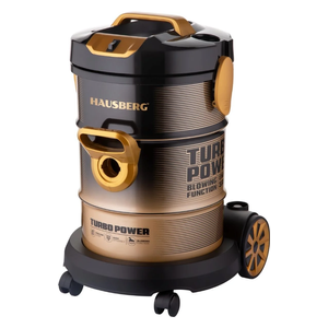 HAUSBERG HB-2835AU - 2400W - 21L - Drum Vacuum Cleaner - Black 