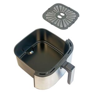  HAUSBERG HB-2363IN- Electric Fryer - Silver 