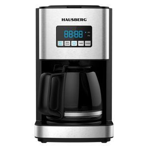  HAUSBERG HB-3755 - Coffee Maker - Stainless Steel 