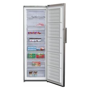  Beko RFNE350L24S - 13ft - Upright Freezer - Silver 