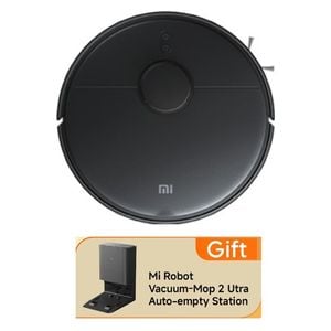  Xiaomi - Mi Robot Vacuum-MOP 2 Ultra -  46W - 4000Pa powerful suction fan blower - Black + Mi Robot Vacuum-Mop 2 Utra Auto-empty Station 