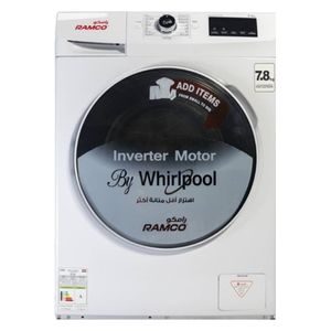  غسالة رامكو فتحة امامية - 7.8 كغم - RW-A710-W - ابيض 