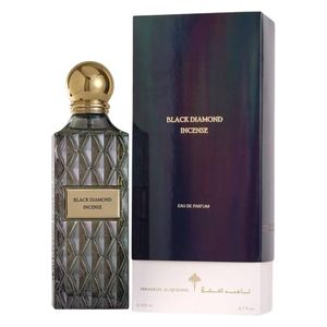  Black Diamond Incense by Ibraheem Al Qurashi for Unisex - Eau de Parfum, 150 ml 